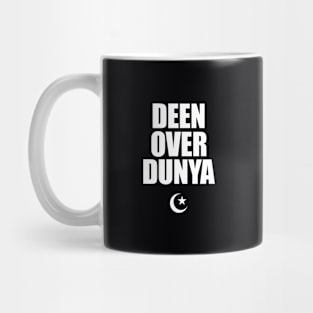 Deen Over Dunya, Crescent Moon Mug